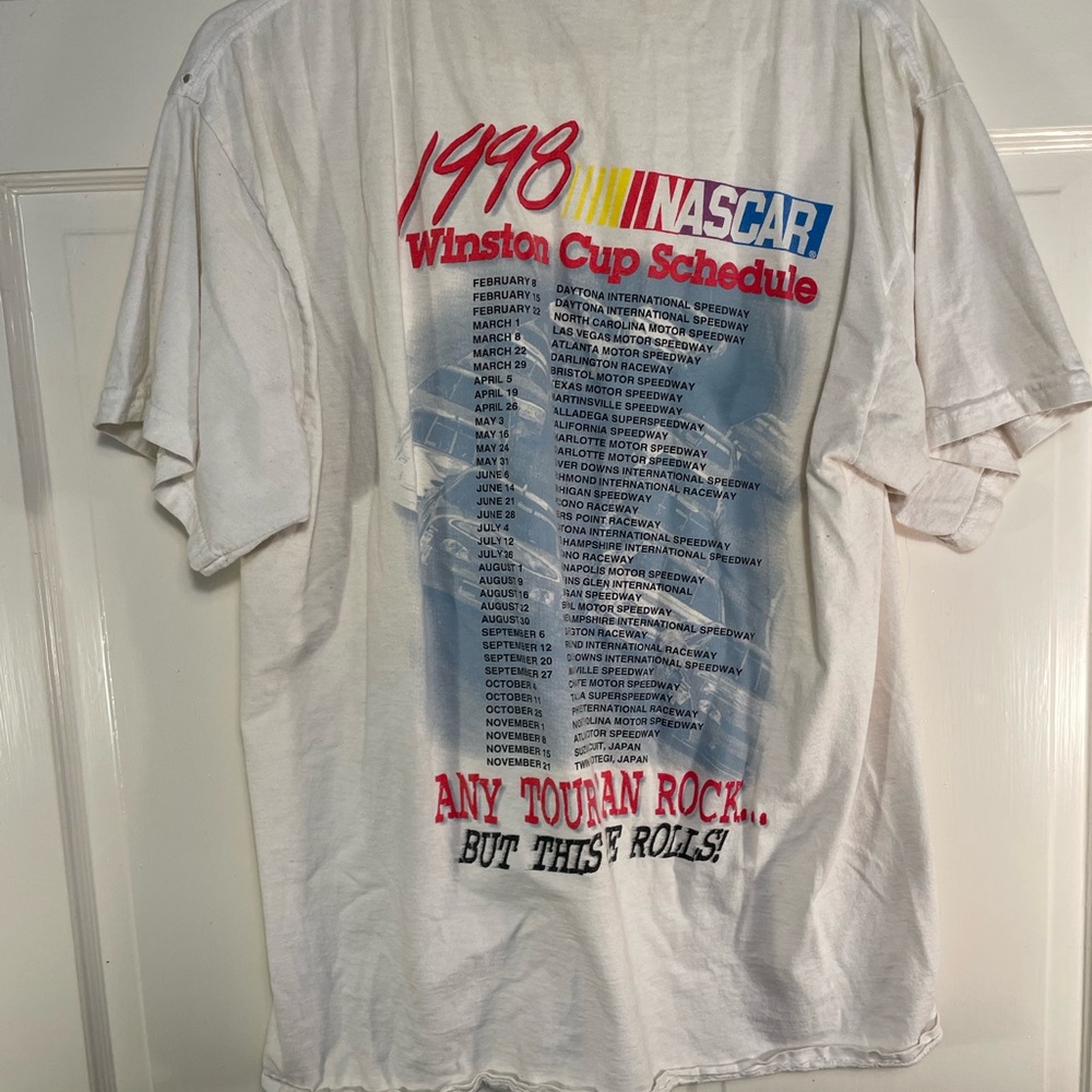 ‼️SOLD‼️ NASCAR Vintage 1998 Tour T-Shirt - Picture 2 of 4